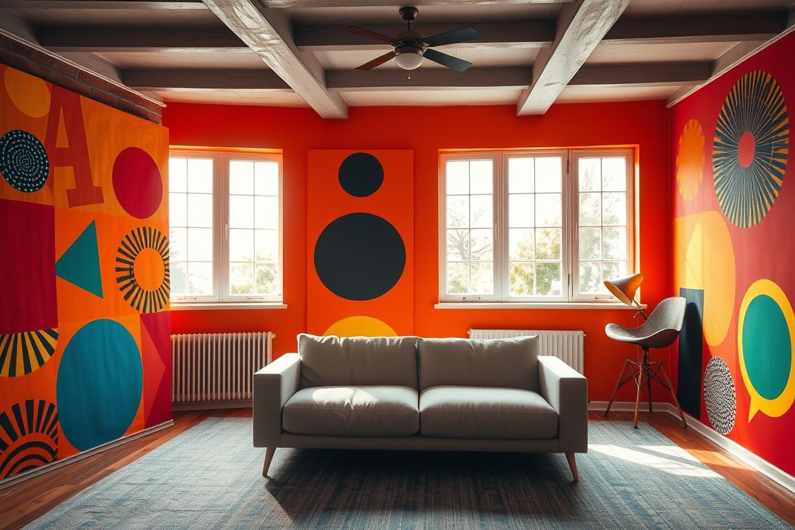 Einrichtungstipp: Setze gezielt Akzente mit Farben oder Mustern